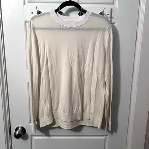 Lululemon Cotton Cashmere Blend Crew Neck.